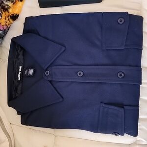 Mens XL blue Lands End shirt